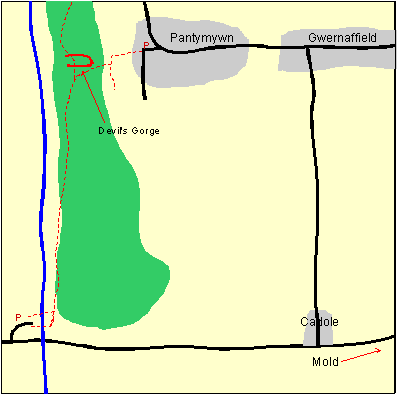 Walking layout