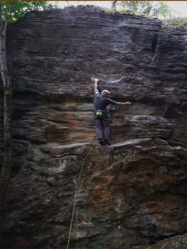 Bug Squad (6c) at Fossil Wall