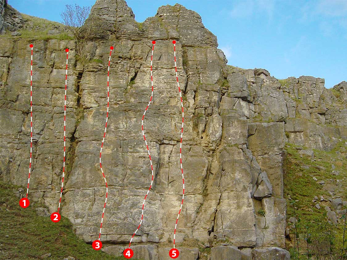 Father Wall Sport Climbs UK