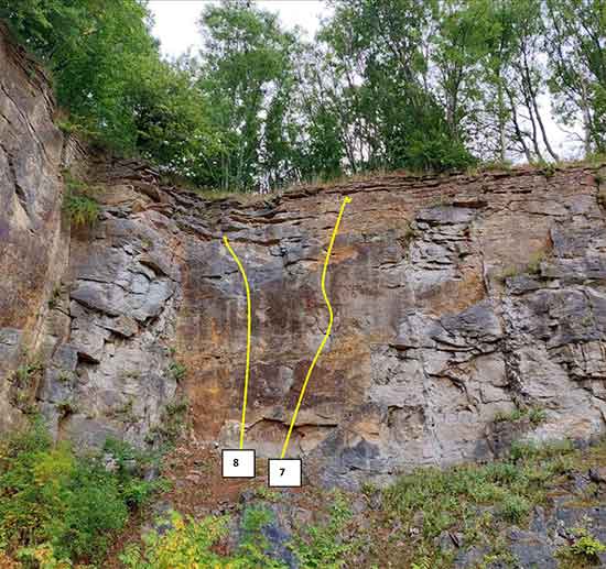 North East Quarry Sport Climbs UK