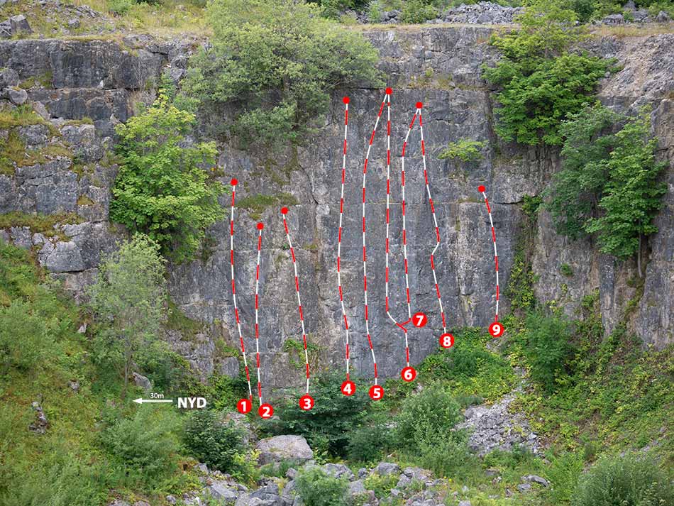 Gouranga Area Sport Climbs UK