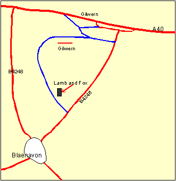 Gilwern map 1