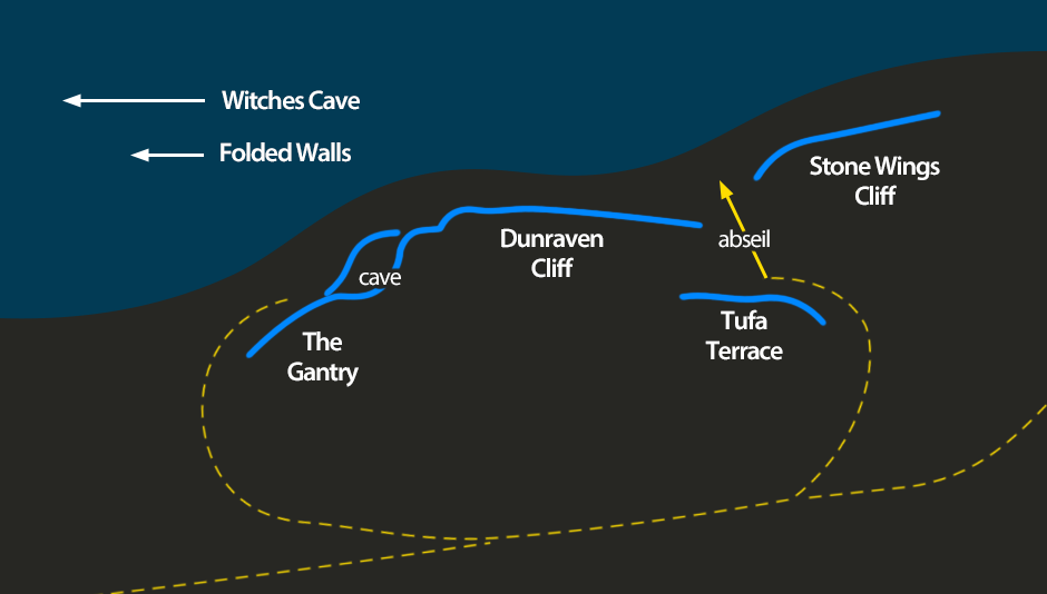 Witches Point layout map