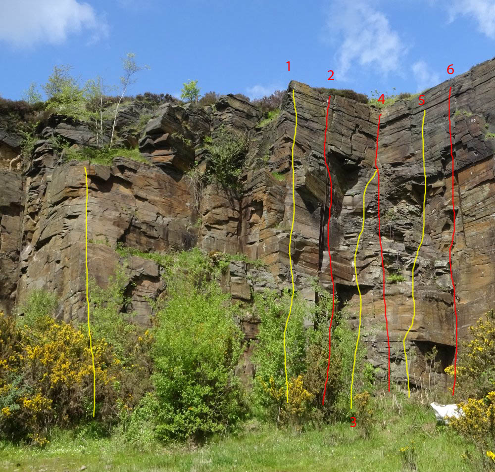 Llandarcy Right topo 1