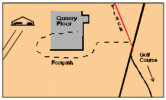 Golf Crag map 3