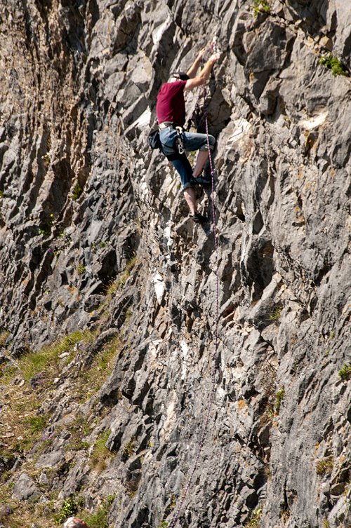 Roy Thomas on the first ascent of 16kn Working Load